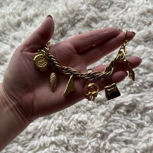 Vintage Fendi‎ Charm Bracelet